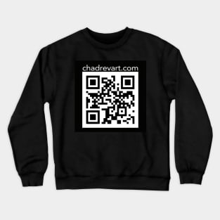 Chadrevart.com QR code Crewneck Sweatshirt